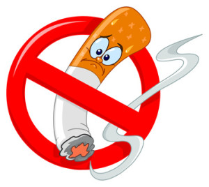 No smoking cartoon