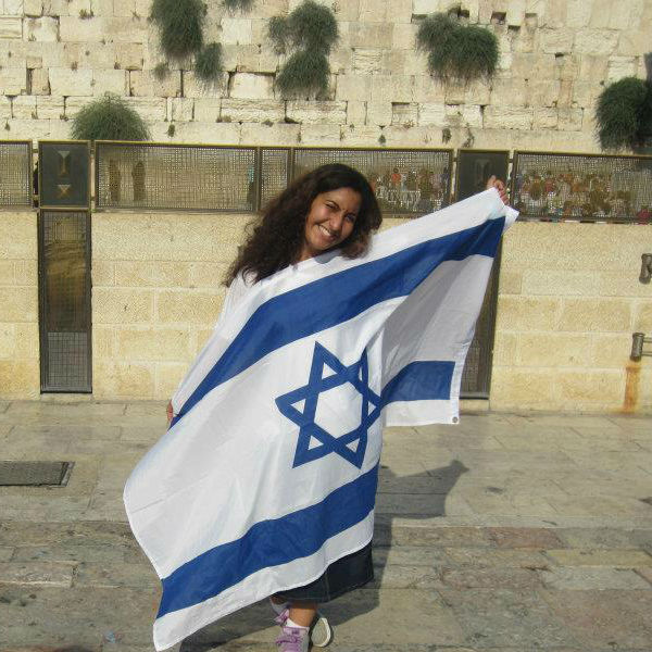 Orly Ohayon at the Kotel