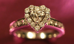 heart Engagement ring