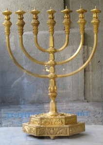 Chanukah Menorah-The Rabbi With ANSWERS